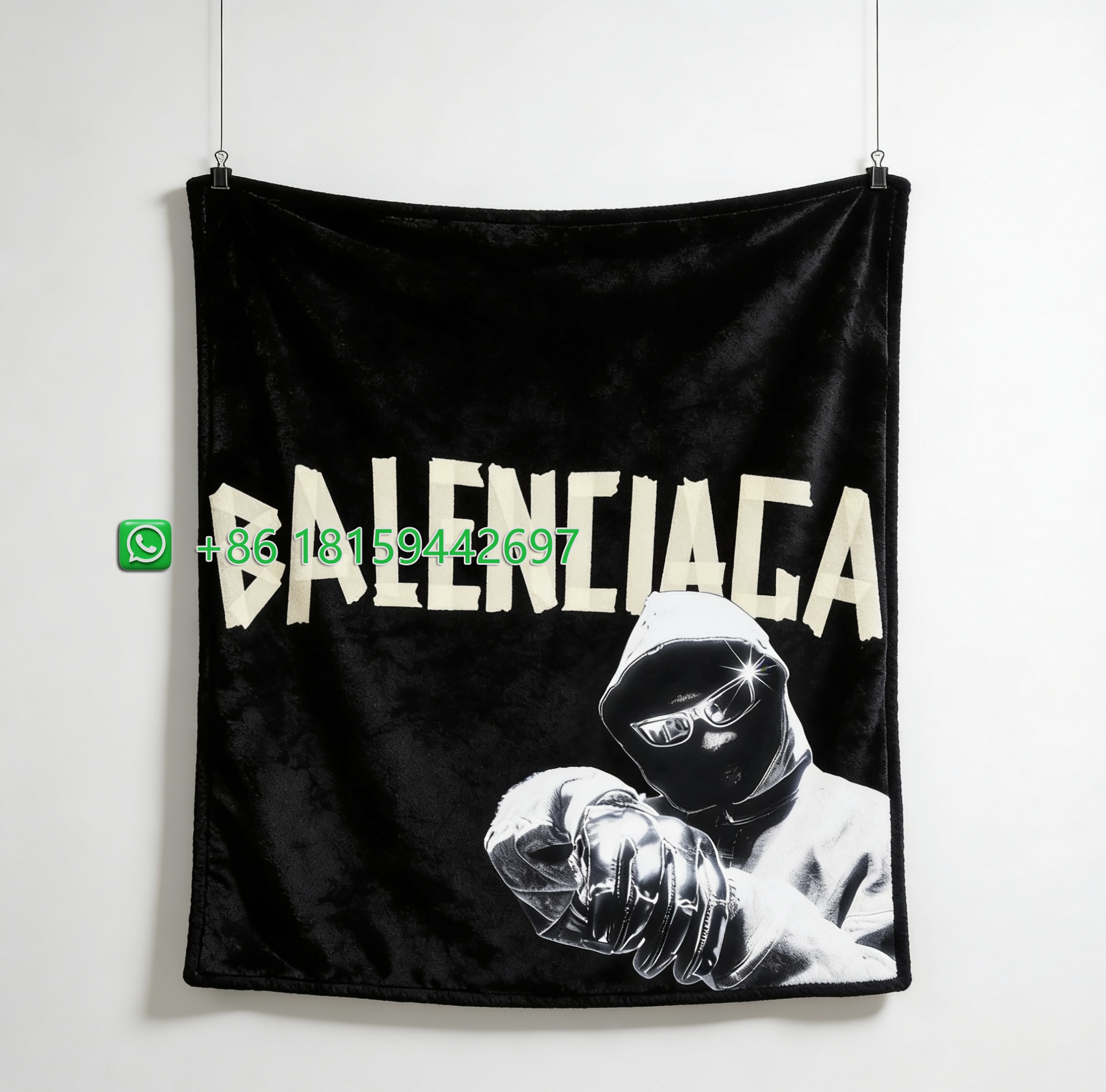 Balenciaga Throw Blankets